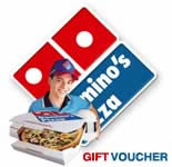 Dominos Gift Vouchers - Rs.500 ..