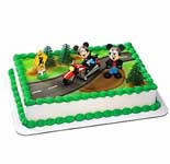 Eggless Mickey & Minnie Cake