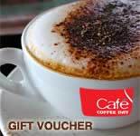 Cafe Coffee Day Gift Vouchers - Rs.5000/-