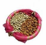 Decorative Kaju Almond Thali