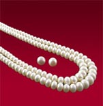  Two Line Button Pearl Set