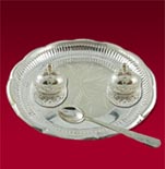 Pure Silver Thali