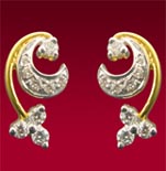 Two As One Diamond Earrings