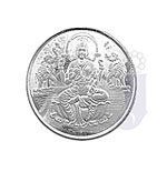 Twenty Grams Laxmi Silver Coin