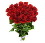 Morning Glory- 50 Red Roses Bunch